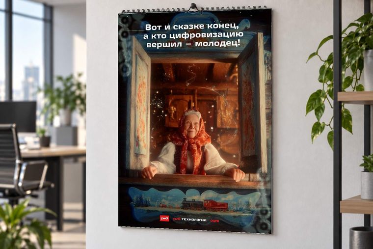Концепция и пословицы для корпоративного календаря ОЦРВ