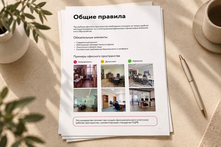 Гайд по дизайну офисов ОЦРВ