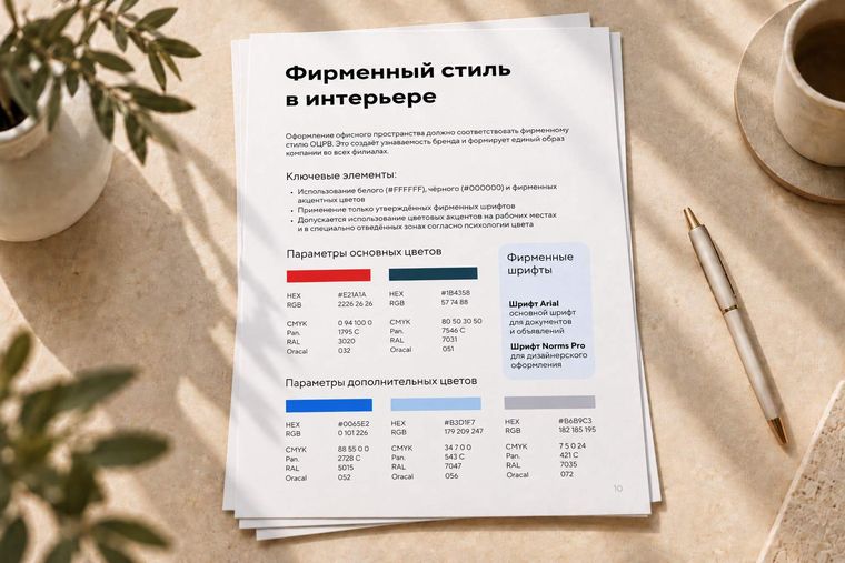 Гайд по дизайну офисов ОЦРВ