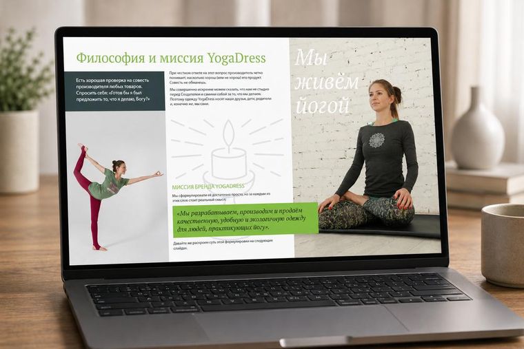 Презентация для YogaDress