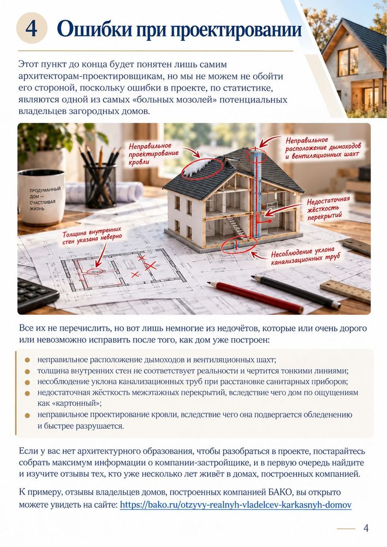 БАКО — «6 ошибок строительства, которые стоят очень дорого»