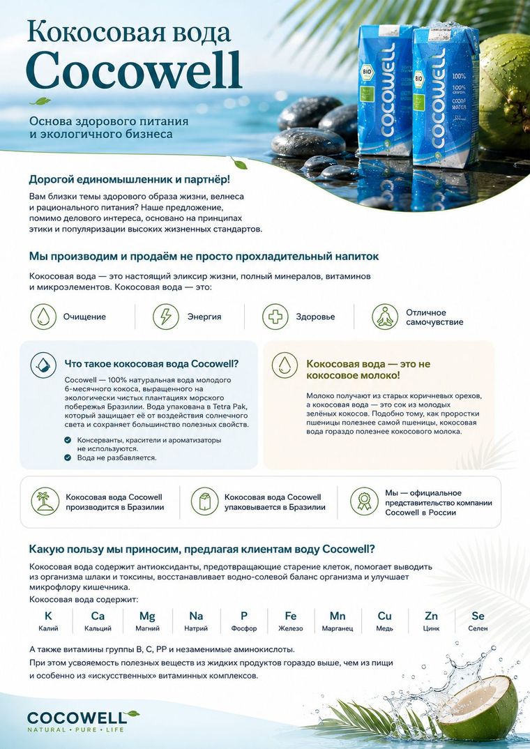 Презентация Cocowell